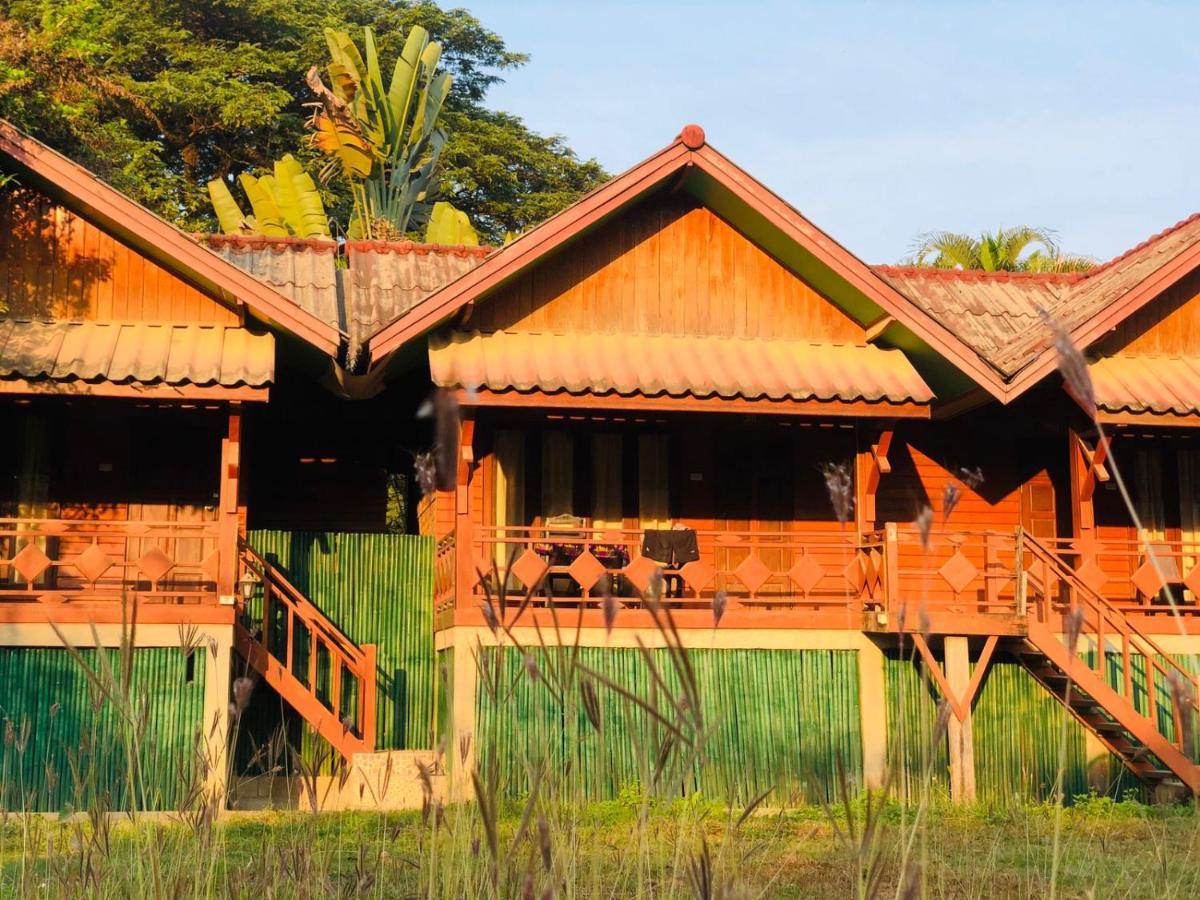 Bungalows Le Jardin Organique Ban Khouaphan Exterior photo