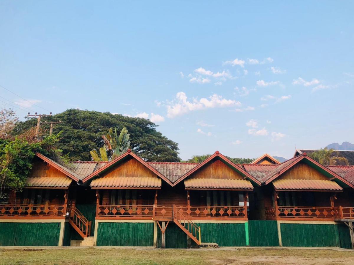 Bungalows Le Jardin Organique Ban Khouaphan Exterior photo