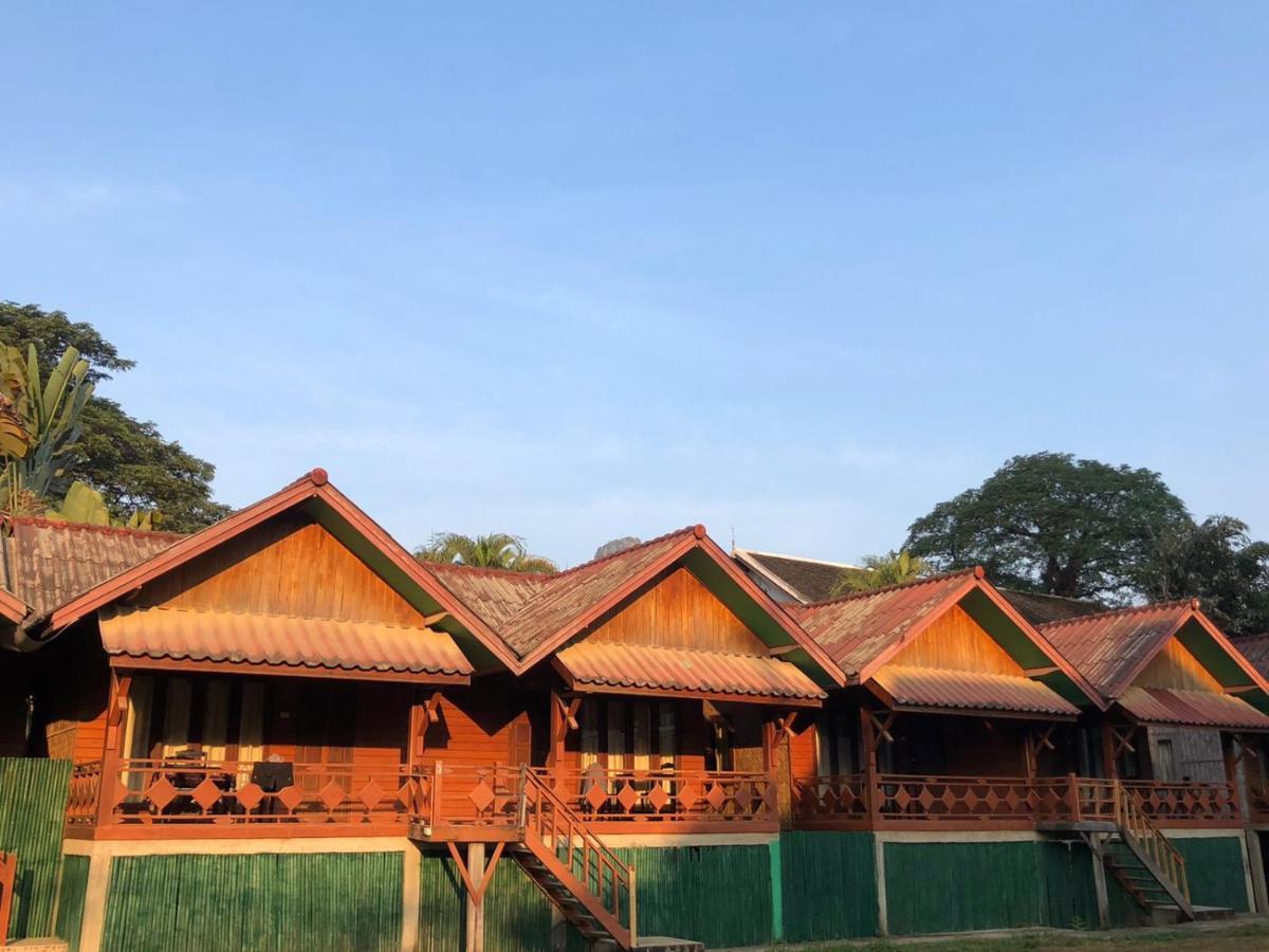 Bungalows Le Jardin Organique Ban Khouaphan Exterior photo