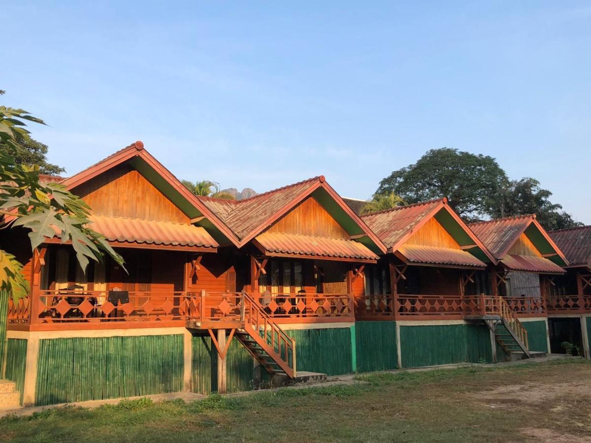 Bungalows Le Jardin Organique Ban Khouaphan Exterior photo