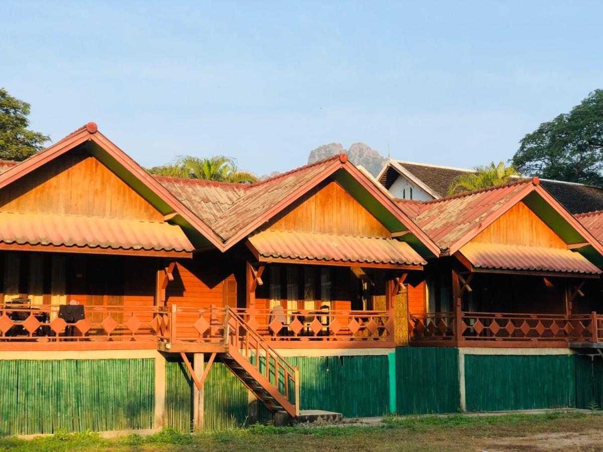 Bungalows Le Jardin Organique Ban Khouaphan Exterior photo