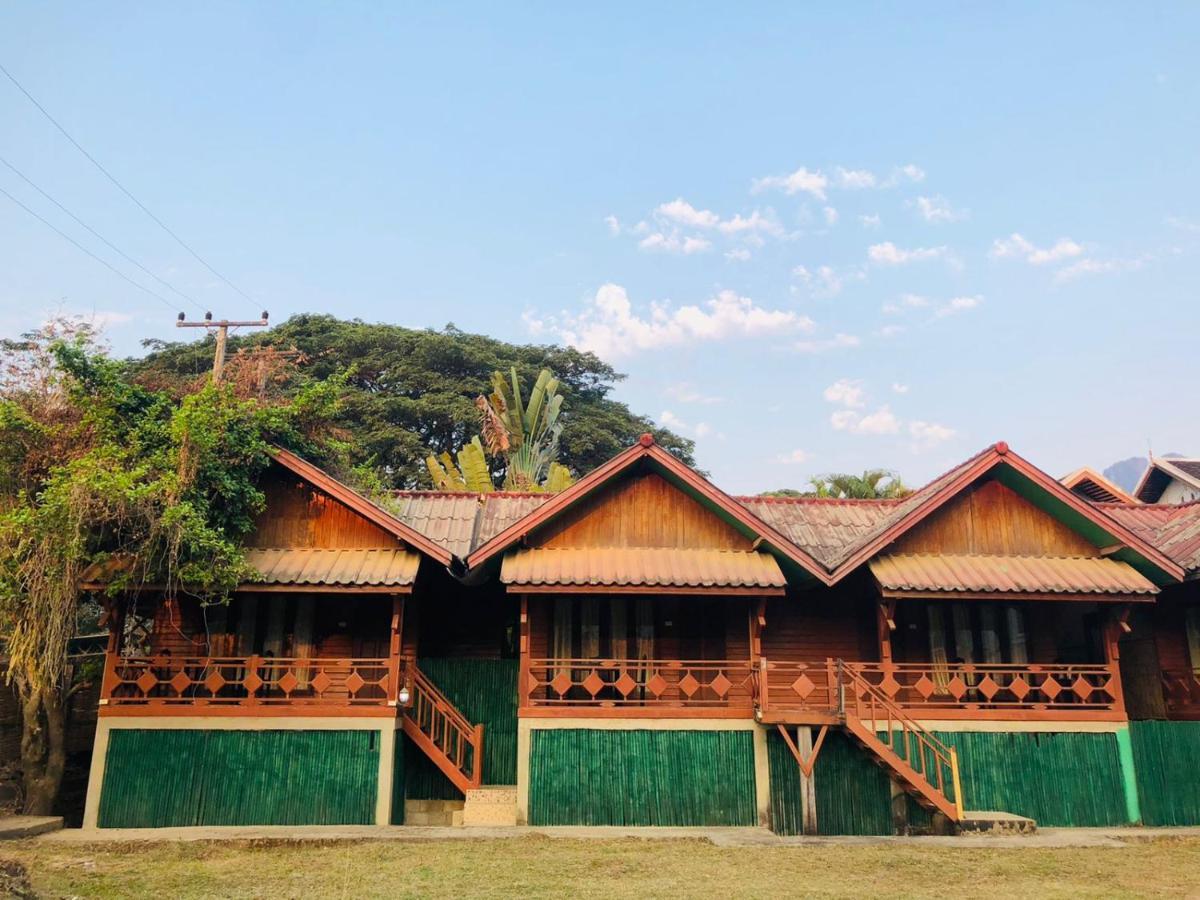 Bungalows Le Jardin Organique Ban Khouaphan Exterior photo