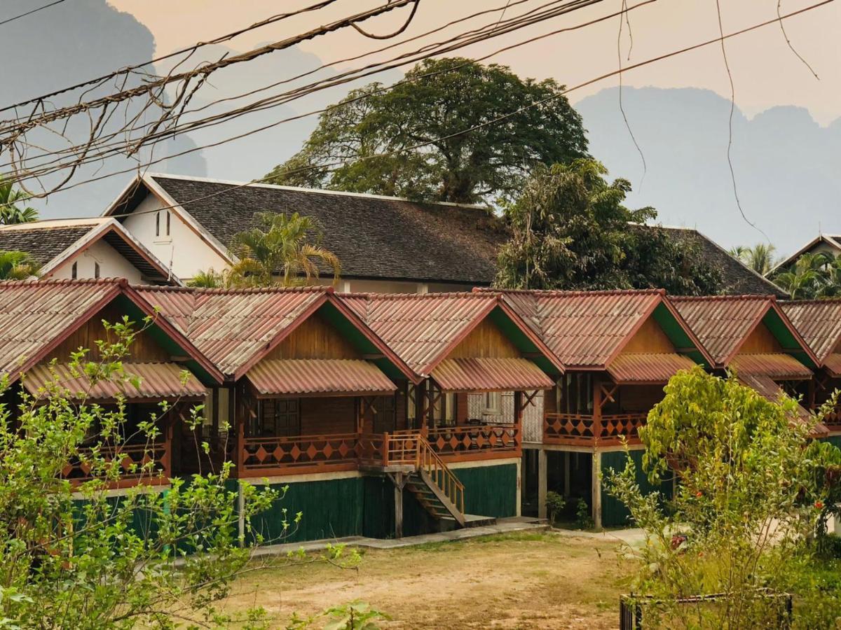 Bungalows Le Jardin Organique Ban Khouaphan Exterior photo