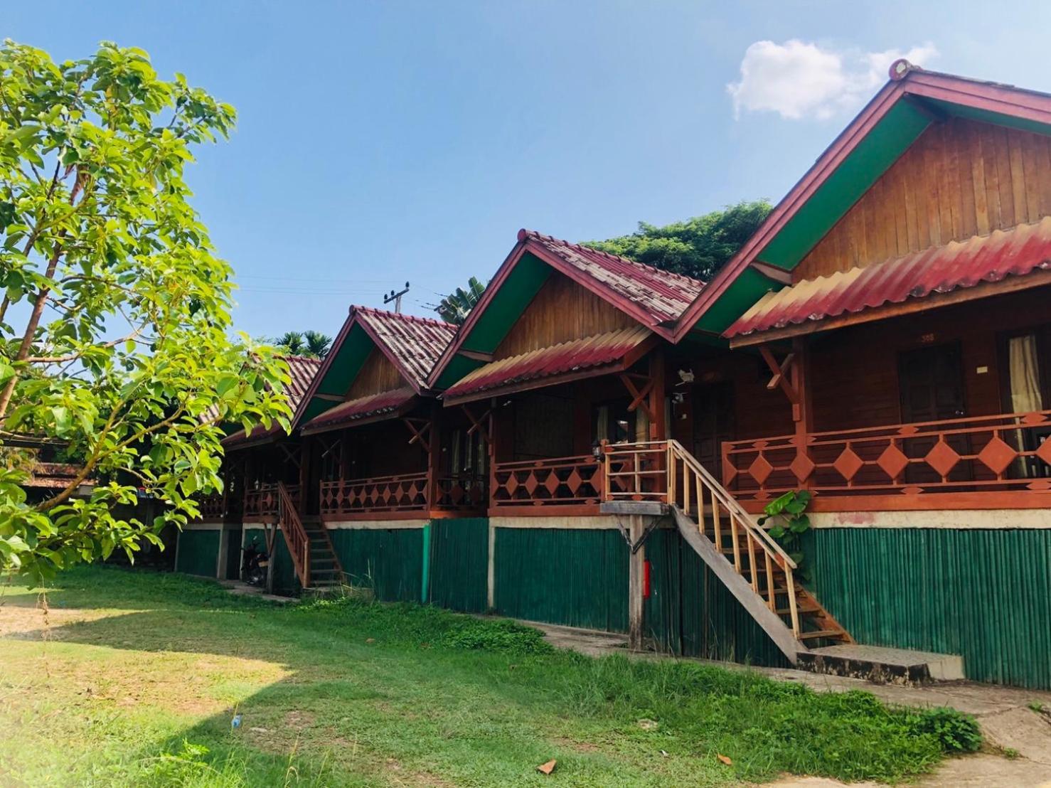 Bungalows Le Jardin Organique Ban Khouaphan Exterior photo